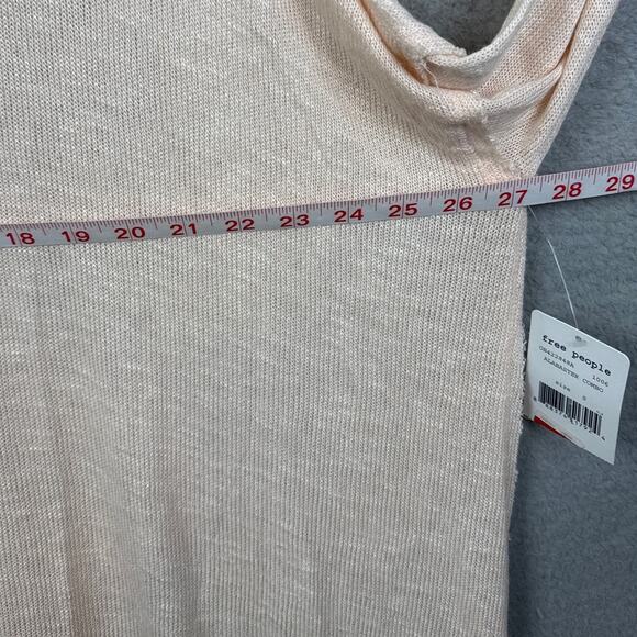 We The Free Top Chasing You Hacci Knit Twist Back Bohemian SZ S NWT Alabaster - Picture 4 of 7